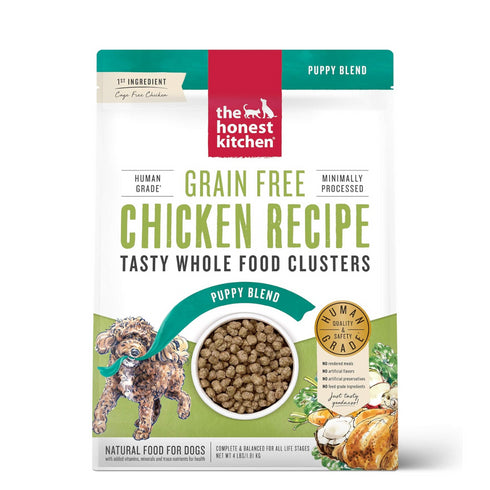 The Honest Kitchen Grain Free Chicken Whole Food Clusters - Puppy - Dry Dog Food - 4lb Bag